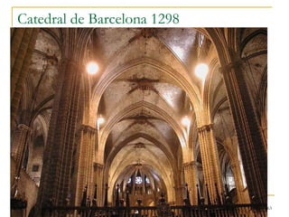 Catedral de Barcelona 1298 Gótico 