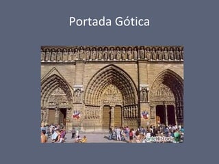 Portada Gótica
 