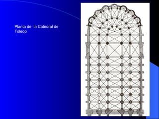 Planta de  la Catedral de Toledo 