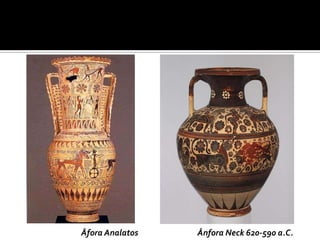 Âfora Analatos Ânfora Neck 620-590 a.C.
 