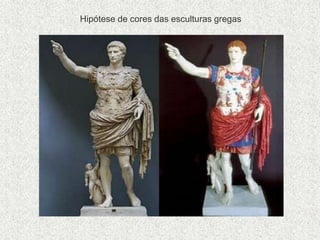 Hipótese de cores das esculturas gregas
 