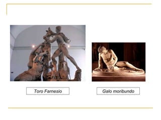 Toro Farnesio Galo moribundo 