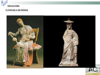 ESCULTURA
C) ESCUELA DE RODAS
 