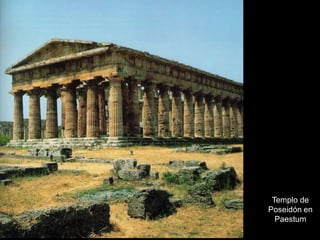 Templo de
Poseidón en
Paestum
 