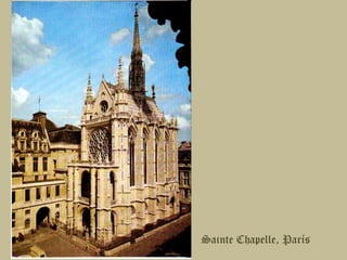 Sainte Chapelle, París