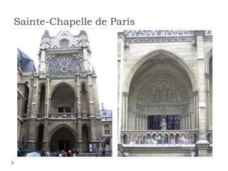 Sainte-Chapelle de París
 