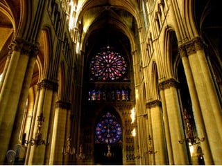 GÓTICO CLÁSICO – s. XIII Francia Catedral de Reims (s. XIII)
 