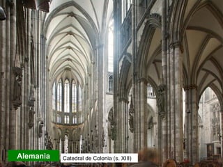 Alemania Catedral de Colonia (s. XIII)
 