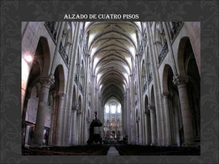 Alzado de cuatro pisos 