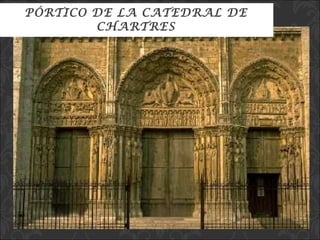PÓRTICO DE LA CATEDRAL DE CHARTRES 
