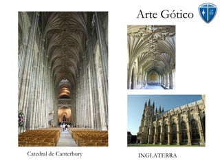 Arte Gótico Catedral de Canterbury INGLATERRA 