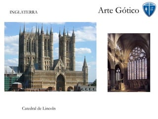 Arte Gótico Catedral de Lincoln INGLATERRA 