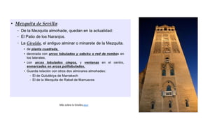Más sobre la Giralda aquí
 