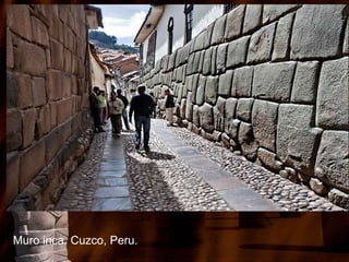 Muro inca. Cuzco, Peru.
 