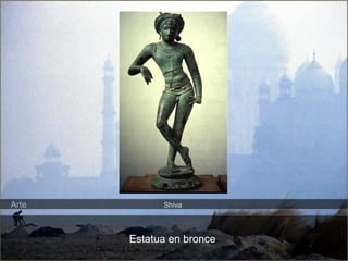 Arte Shiva 
Estatua en bronce 
 