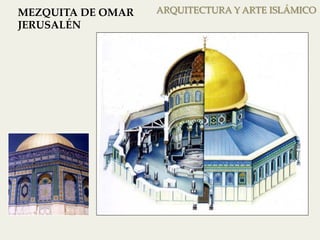 ARQUITECTURA MEZQUITA DE OMAR Y ARTE ISLÁMICO 
JERUSALÉN 
 