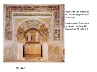 La leyenda dice que la ciudad se construyó en
honor a la esclava favorita del califa
http://cordobapedia.wikanda.es/wiki/Sal
%C3%B3n_de_Abderram%C3%A1n_III
Recreación virtual del Salón de Abd-al- Rahmán III:
 