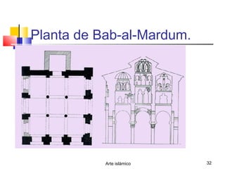Arte islámico 32
Planta de Bab-al-Mardum.
 