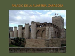 PALACIO DE LA ALJAFERÍA. ZARAGOZA
 