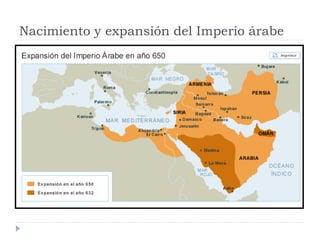 Nacimiento y expansión del Imperio árabe
 