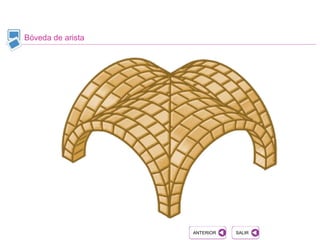 Bóveda de arista
ANTERIOR SALIR