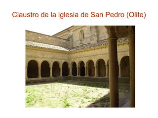 Claustro de la iglesia de San Pedro (Olite)
