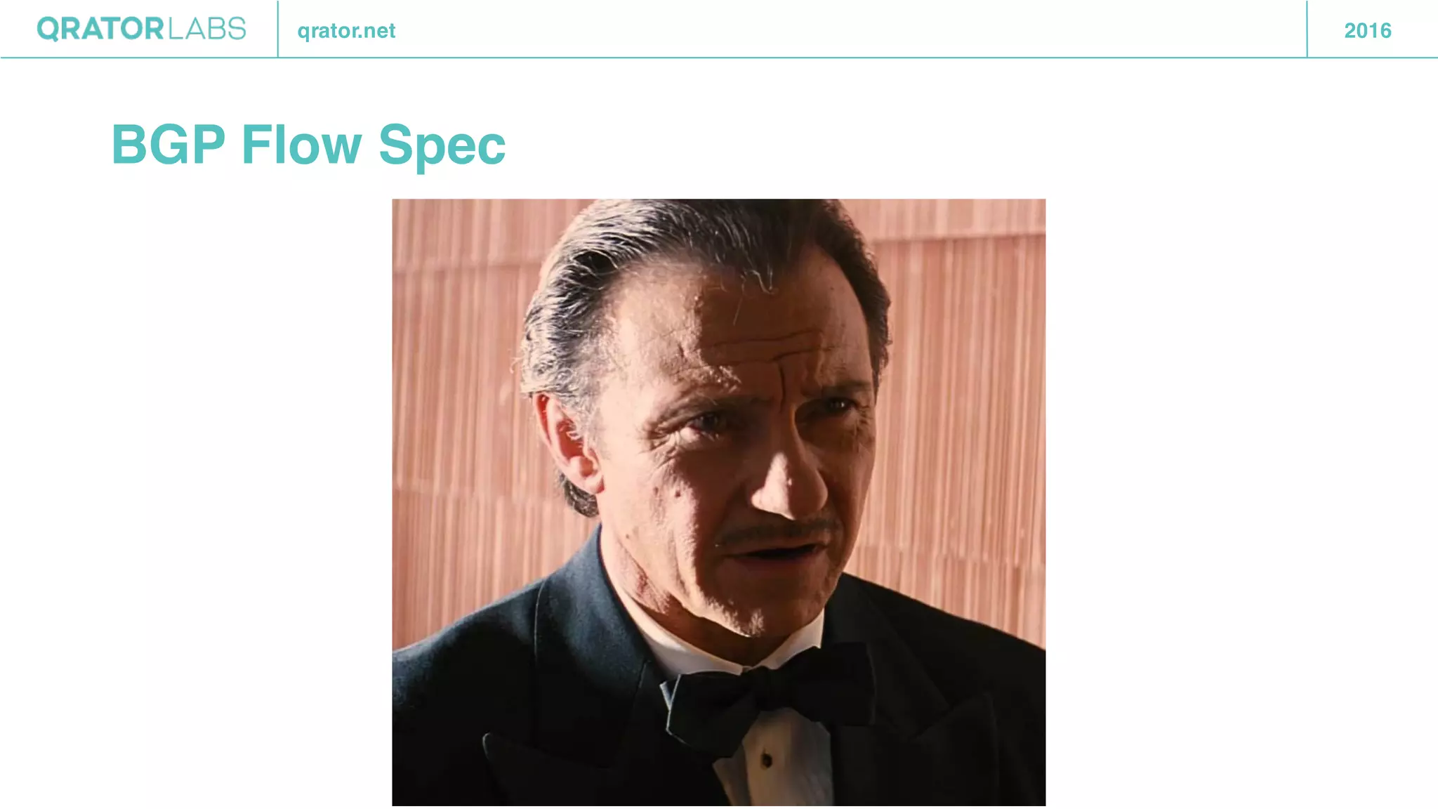 qrator.net 2016
BGP Flow Spec
 