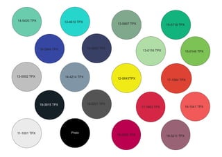 15-5718 TPX
13-0116 TPX
19-3935 TPX
11-1001 TPX
13-0002 TPX
19-3915 TPX 18-0201 TPX
14-4214 TPX
Preto
13-5907 TPX
18-3211 TPX
17-1663 TPX
18-2336 TPX
15-0146 TPX
16-1541 TPX
14-5420 TPX 13-4610 TPX
17-1564 TPX
18-3949 TPX
12-0643TPX
 