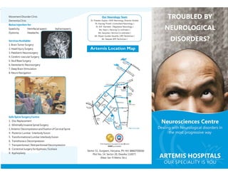 Artemis hospital india neuro centre