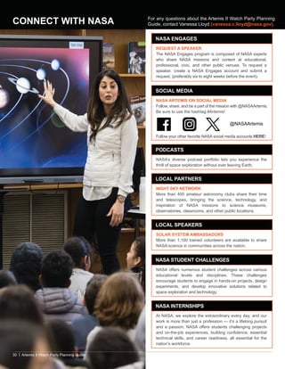 NASA Artemis II Mission: Watch Party Planning and Exploration Guide | PDF
