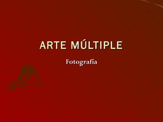 ARTE MÚLTIPLE Fotografía 