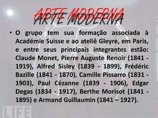 Claude Monet - Impressão, Sol Nascente, 1872.
 