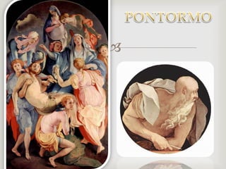 Los colores no remiten a la naturaleza, sino que son extraños, fríos, artificiales, violentamente enfrentados entre sí, en vez de apoyarse en gamasPARMIGIANINO