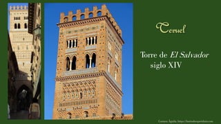 Torre de El Salvador
siglo XIV
Carmen Águila, https://hortushesperidum.com
 