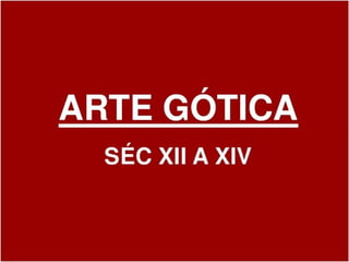 Arte na idade média 
