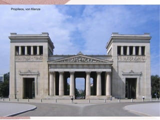 Propíleos, von Klenze
 