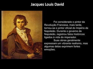 Napoleão BonaparteComo Napoleão viveu na época do Neo-classicismo,  houve diversos escultores que trabalharam baseando-se no imperador Francês