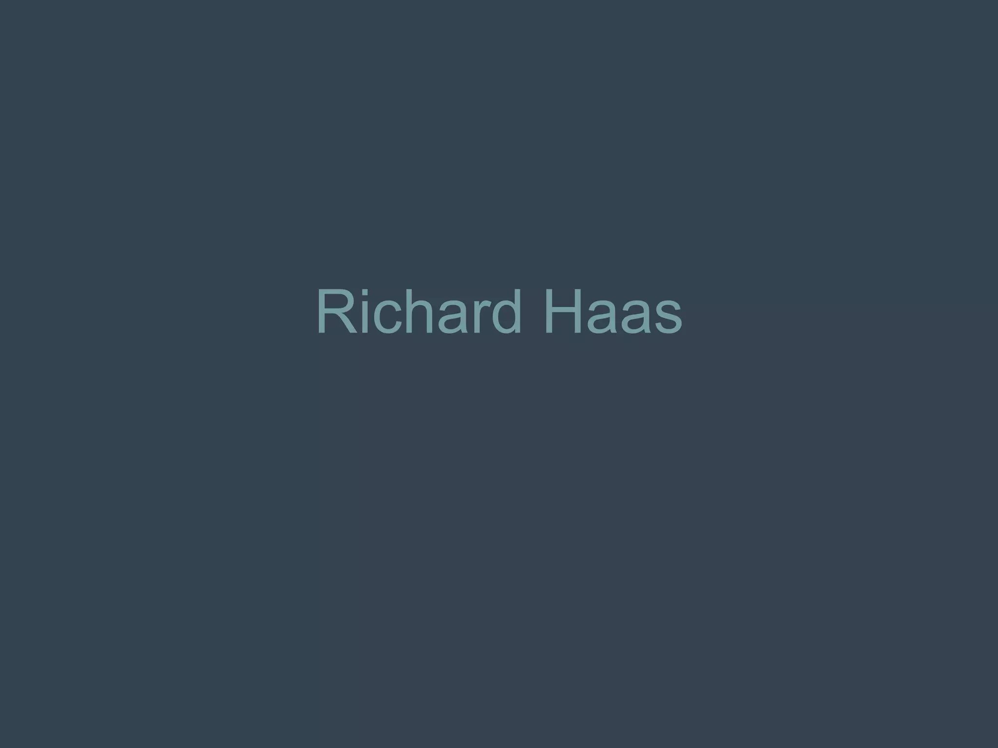 Richard Haas 