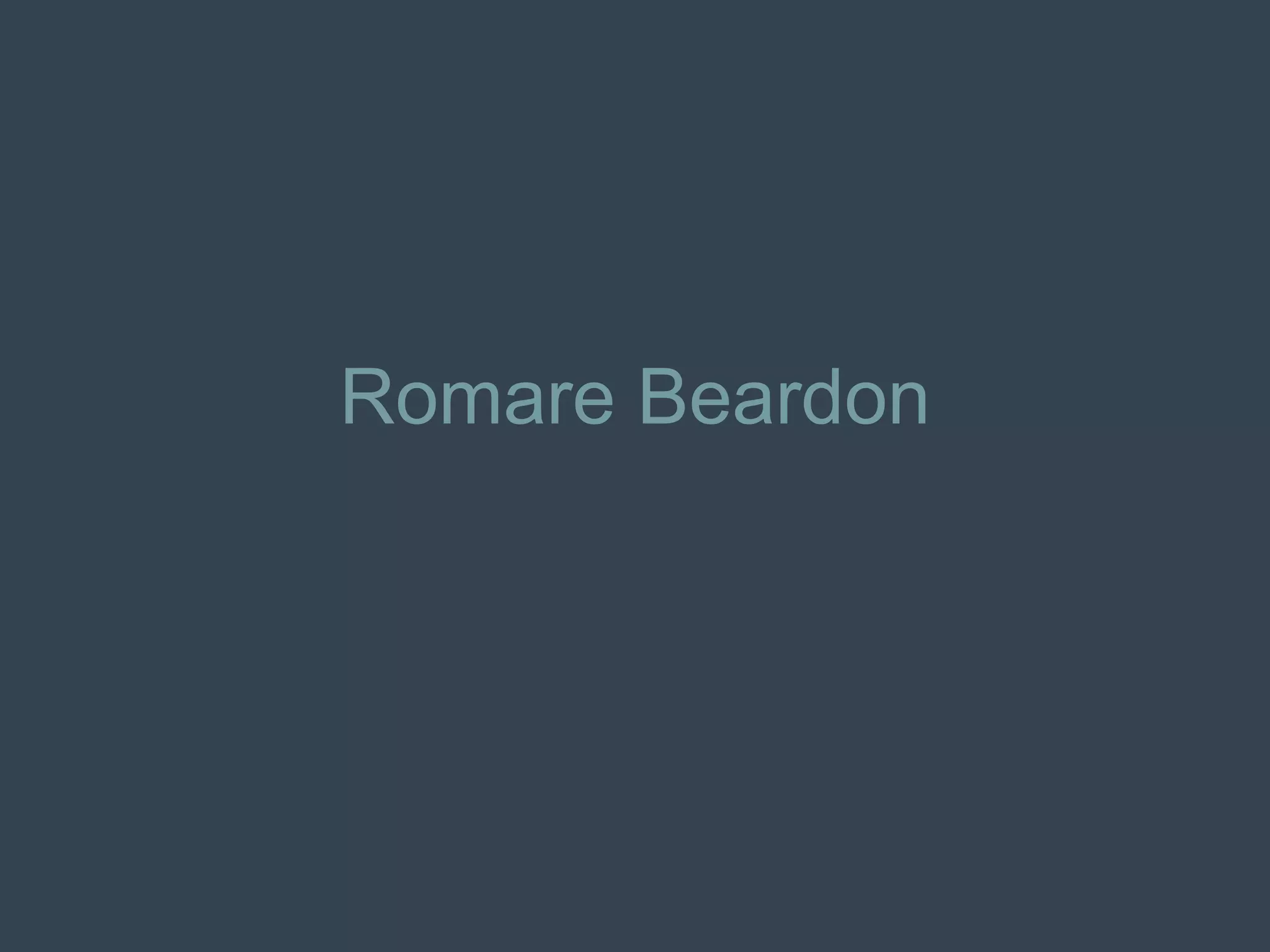 Romare Beardon 