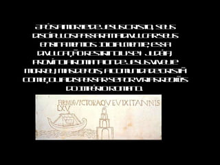 Após a morte de Jesus Cristo, seus discípulos passaram a divulgar seus ensinamentos. Inicialmente, essa divulgação restringiu‑se à Judéia, província romana onde Jesus viveu e morreu, mas depois, a comunidade cristã começou a dispersar‑se por várias regiões do Império Romano. 