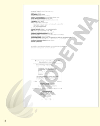 2
Coordenação geral: Maria do Carmo Fernandes Branco
Edição: Vicente Martínez
Edição de texto: Gabriela Farcetta
Assistência editorial: Deborah Stafussi Freitas
Assessoria didático-pedagógica: Ana Rizek Sheldon, Gustavo Moura
Suporte administrativo editorial: Alaíde dos Santos
Coordenação de design e projetos visuais: Marta Cerqueira Leite
Projeto gráfico: Márcia Signorini
Capa: Bruno Tonel, Mariza de Souza Porto
Carlos Bobi pintando mural no Morro da Providência, Rio de Janeiro (RJ).
Projeto Galeria Providência. 2017
.
Foto: Mario Tama/Getty Images
Coordenação de arte: Aderson Assis
Editoração eletrônica: Eustaquio E. Lino Silva, Márcia Signorini
Áudio: Núcleo – Serviços Audiovisuais – Ltda. – EPP
Revisão: Deborah Stafussi Freitas, Karina Danza, Nilce Xavier
Coordenação de pesquisa iconográfica: Sônia Oddi
Pesquisa iconográfica: Angelita Cardoso, Leticia Palaria, Odete Ernestina Pereira
Coordenação de bureau: Rubens M. Rodrigues
Tratamento de imagens: Fernando Bertolo, Joel Aparecido, Luiz Carlos Costa, Marina M. Buzzinaro
Pré-impressão: Alexandre Petreca, Everton L. de Oliveira, Marcio H. Kamoto, Vitória Sousa
Coordenação de produção industrial: Wendell Monteiro
Impressão e acabamento:
“Em respeito ao meio ambiente, as folhas deste livro foram produzidas com fibras obtidas
de árvores de florestas plantadas, com origem certificada.
”
1 3 5 7 9 10 8 6 4 2
Reprodução proibida. Art. 184 do Código Penal e Lei 9.610 de 19 de fevereiro de 1998.
Todos os direitos reservados
EDITORA MODERNA LTDA.
Rua Padre Adelino, 758 – Belenzinho
São Paulo – SP – Brasil – CEP 03303-904
Vendas e Atendimento: Tel. (0_ _11) 2602-5510
Fax (0_ _11) 2790-1501
www.moderna.com.br
2018
Impresso no Brasil
Dados Internacionais de Catalogação na Publicação (CIP)
(Câmara Brasileira do Livro, SP
, Brasil)
Se liga na arte / Rejane Galvão Coutinho....
[et al.] -- 1. ed. -- São Paulo : Moderna, 2018.
Outros autores: Arthur Iraçu Amaral Fuscaldo,
Camila Bronizeski, Christiane Coutinho, Luiz
Pimentel.
Obra em 4 v. para alunos do 6º ao 9º ano.
Componente curricular: Arte.
Bibliografia.
1. Arte (Ensino fundamental) I. Coutinho, Rejane Galvão.
II. Fuscaldo, Arthur Iraçu Amaral. III. Bronizeski,
Camila. IV. Coutinho, Christiane. V. Pimentel, Luiz.
18-18009 CDD-372.5
Índices para catálogo sistemático:
1. Arte : Ensino fundamental 372.5
Maria Alice Ferreira - Bibliotecária - CRB-8/7964
 