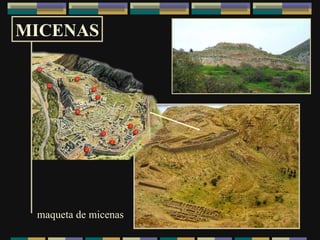 maqueta de micenas MICENAS 