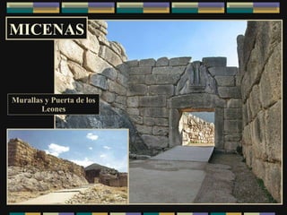 Murallas y Puerta de los Leones MICENAS 