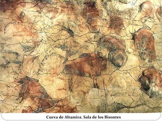 Cueva de Altamira. Sala de los Bisontes
 