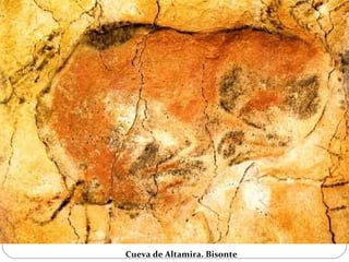 Cueva de Altamira. Bisonte
 