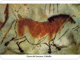 Cueva de Lascaux. Caballo
 