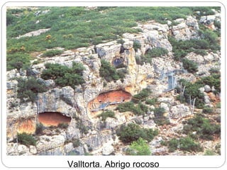 Valltorta. Abrigo rocoso
 
