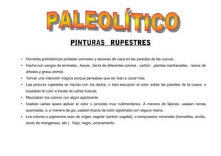 Arte prehistoria | ODT