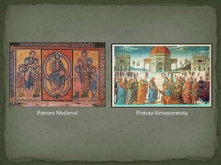 Pintura MedievalPintura Renascentista