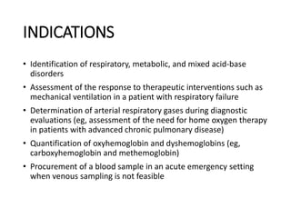 Arterial Blood Gas Sampling | PPT